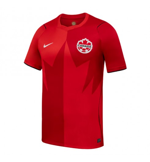 Kanada Domácí Dres MS 2026 Krátký Rukáv Kanada Domácí Dres MS 2026 Krátký Rukáv